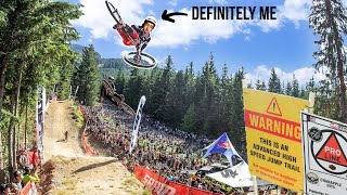 Sending it 60FT at Whistler Bike Park [upl. by Cornia]