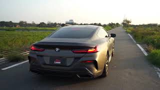 BMW G15 850i Coupe Fi EXHAUST Acceleration Driveby Revs SOUND [upl. by Oile611]