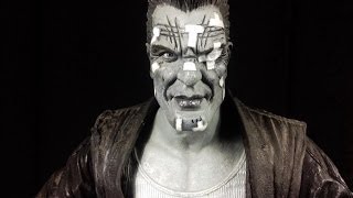 Neca 18quot 14 Scale Sin City Marv with Motion Activated Sound black and white varient [upl. by Emelun]