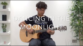 Dancing In The Moonlight  Toploader  FREE TABS Fingerstyle Guitar Cover [upl. by Cully]