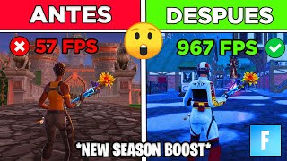 Como Subir los FPS En Fortnite Optimizar FORTNITE y Subir FPS 2024 New Season Boost [upl. by Lemahs290]