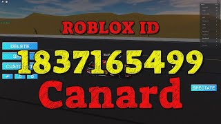 CANARD Roblox Song Codes [upl. by Senga]