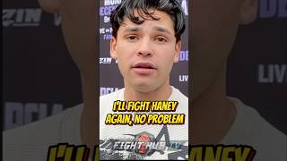 Ryan Garcia REVEALS terms for a possible Devin Haney Rematch [upl. by Riti318]