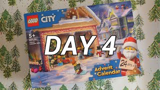 Lego City Advent Calendar 2024  Day 4 [upl. by Atnohs]