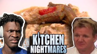 WORST KITCHEN NIGHTMARES DISHS REACTION food funny reaction [upl. by Vaenfila]