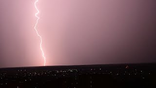 Burza na obrzeżach Tychów złapana z centrum Tychów oraz Burza nad Czechowicami dnia 06062024 [upl. by Rai137]