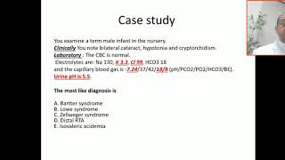 Case 63 Lowe syndrome oculo cerebro renal syndrome hypokalemia with metabolic acidosis [upl. by Karmen757]