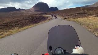 Royal Enfield Hunter 350 Applecross pass Spring 2024 [upl. by Ardra]