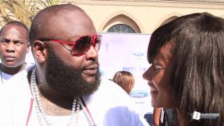 Rick Ross Called Officer Ricky During Red Carpet Interview At BET Awards 2011 [upl. by Eiryk628]