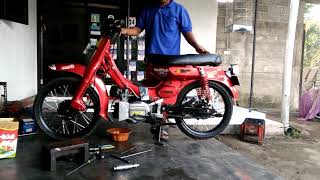 Yamaha V80 mesin Fiz R [upl. by Ericksen]