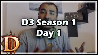 Diablo 3 D3 Season 1 Day 1 [upl. by Caren]