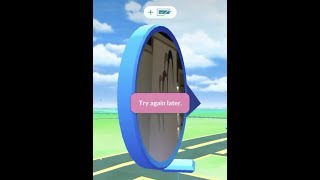 Pokestop bug  Try again later [upl. by Niai]