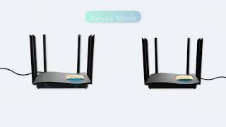 RG EW1200G PRO 1300M Dual band Gigabit Wireless Router [upl. by Aliuqaj]