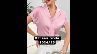 Hermosas blusas 242025 fashion moda style [upl. by Malachi]