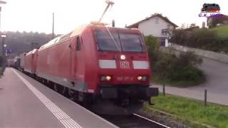 Zugfahrten in Hüntwangen Lottstetten Jestetten Eglisau [upl. by Neelrad]