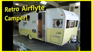 Look inside the 19 foot 2015 Shasta Airflyte Reissue  Mount Comfort RV [upl. by Grefer]