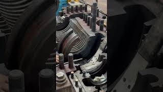 Siemens Turbine shaft sealing removing siemens steamturbine powerplant shortvideos shorts [upl. by Allecnirp]