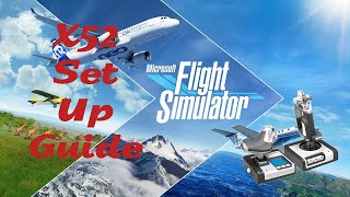 Flight Simulator 2020 X52 Set Up Guide [upl. by Niuqram922]