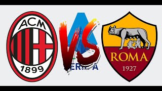 🔴 MILAN  ROMA LIVE  In diretta Live Streaming  Serie A 20222023 [upl. by Eatnohs]