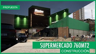 👀Mira El AVANCE De Obra De SUPERMERCADO Montes FreshMarket 764mt2 CúcutaColombia 2020 [upl. by Llirret]