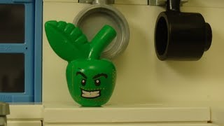 Lego Annoying Orange  DaneCook Gets Knifed by Daneboe [upl. by Still684]