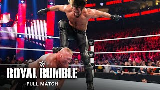 FULL MATCH  Brock Lesnar vs John Cena vs Seth Rollins Royal Rumble 2015 [upl. by Garth]