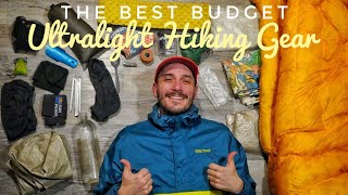 My Favorite BUDGET Hiking Gear Full Gear List [upl. by Anelyak]