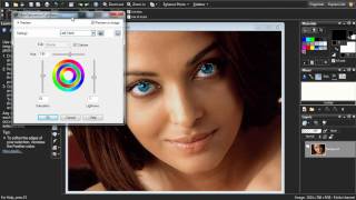 How to change eye color in corel Paintshop pro [upl. by Thorley]