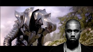 Halo Cutscene  Kanye West Song vs Original Song [upl. by Aznerol888]