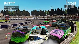 Ringwood Uk Open Banger Final  Wreckfest Banger Racing  Northern Bangers [upl. by Eybbob]