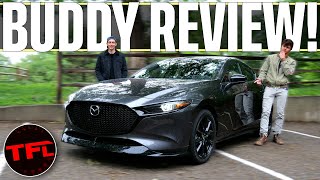 The 2022 Mazda3 Hatchback AWD Turbo Is Better Than You Think  Buddy Review [upl. by Bonn]