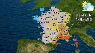 prévision météo France du Lundi 22 au Dimanche 28 Juillet 2024 [upl. by Egoreg]