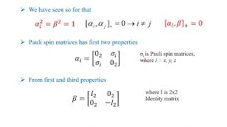 QM 1303 Dirac relativistic equation made simple advantageous over Klein Gordon equation [upl. by Yenalem]