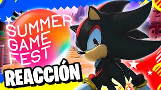 SONIC X SHADOW GENERATIONS en la SUMMER GAME FEST 2024  Videoreacción ftSerxx [upl. by Moclam]