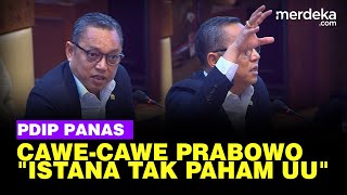 Keras PDIP Panas Sentil Presiden Prabowo CaweCawe di Pilkada Jateng Jubir Istana Tak Paham UU [upl. by Anoyk]