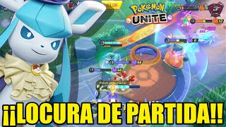 GLACEON CARREANDO EN RANKED😱MEJORES OBJETOS Y MEDALLAS⭐BUILD CINDERACE POKEMON UNITE [upl. by Notsnorb]