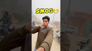 Smog sy bura haal🤧😷🥶 shortvideo travel food jahanian [upl. by Acinomaj]