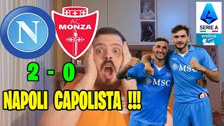 NAPOLIMONZA 20 😱 SUPER POLITANO e KVARATSKHELIA LA DECIDONO NAPOLI CAPOLISTA‼️🔥 [upl. by Eirrab357]