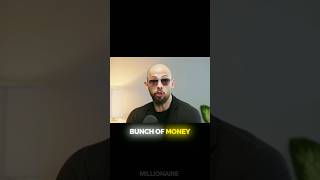 Andrew Tate Says if you want to become millionaire  shorts ytshorts andrewtate [upl. by Dibbell947]