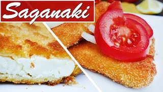 Saganaki  gebackener Schafskäse  einfach selber machen [upl. by Halstead]