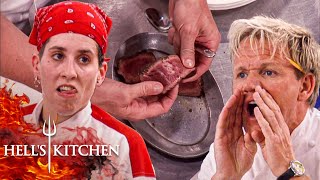 Chef Ramsay’s FUMING over Raw Steaks on Steak Night  Hell’s Kitchen [upl. by Sutelc]