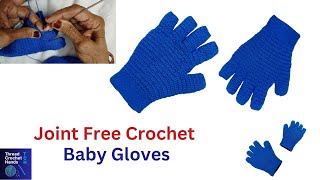 Baby Crochet GlovesMittens design2  Baby Crochet Gloves Tutorial [upl. by Schriever]