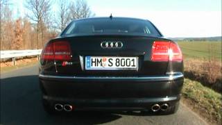 Audi S8 52 FSI V10 Sound Check [upl. by Ylam126]