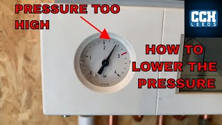 Combi Boiler Too Much Pressure  How to reduce the water pressure  Central Heating [upl. by Yecram979]