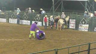 Jim Smith rodeo last bull riding part 19 of 19  51124 [upl. by Ruphina]