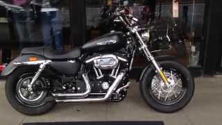 2014 HARLEYDAVIDSON SPORTSTER CUSTOM LIMITED B XL1200CB  WCHD Glasgow Scotland [upl. by Nyvlem904]