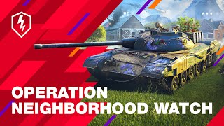 WoT Blitz Operation Neighborhood Watch Take Up Arms with Mrs Anderson [upl. by Aneram441]