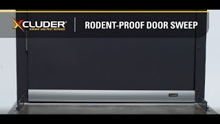 Xcluder RodentProof Door Sweep Installation Instructions [upl. by Akena615]