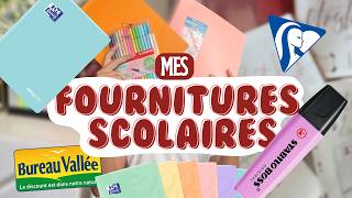 Mes fournitures scolaires 2024  Back to school [upl. by Imoen]