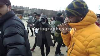 Frank Ocean refuses to sign autographs in Paris [upl. by Gaeta349]